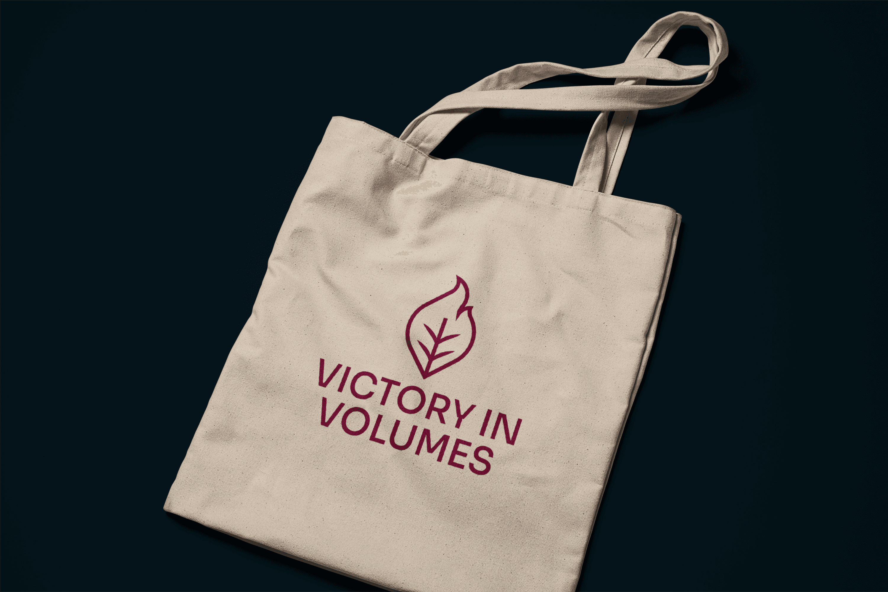 Victory In Volumes Tote Bag Mockup