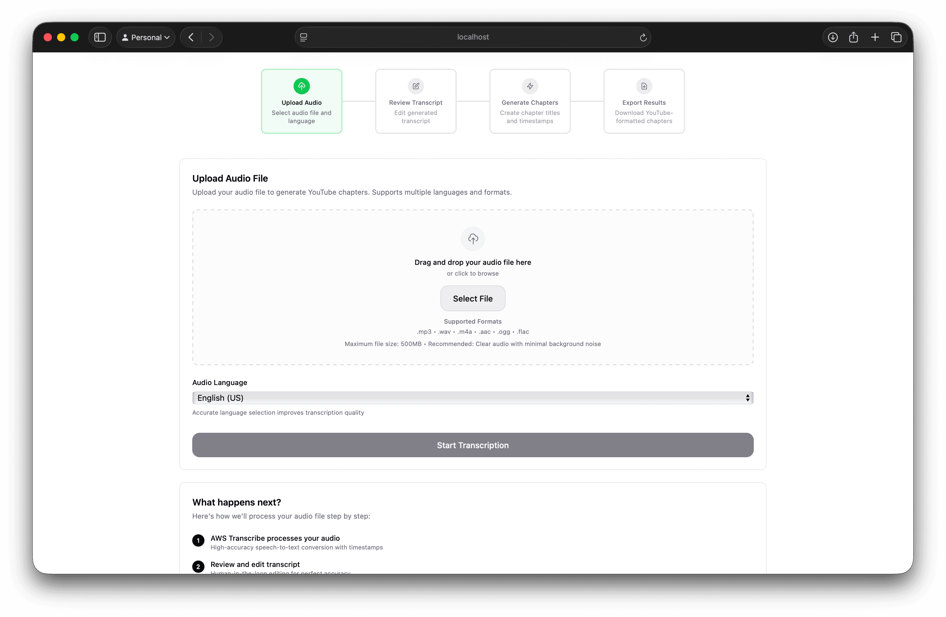 YouTube Chapter Generator Hero