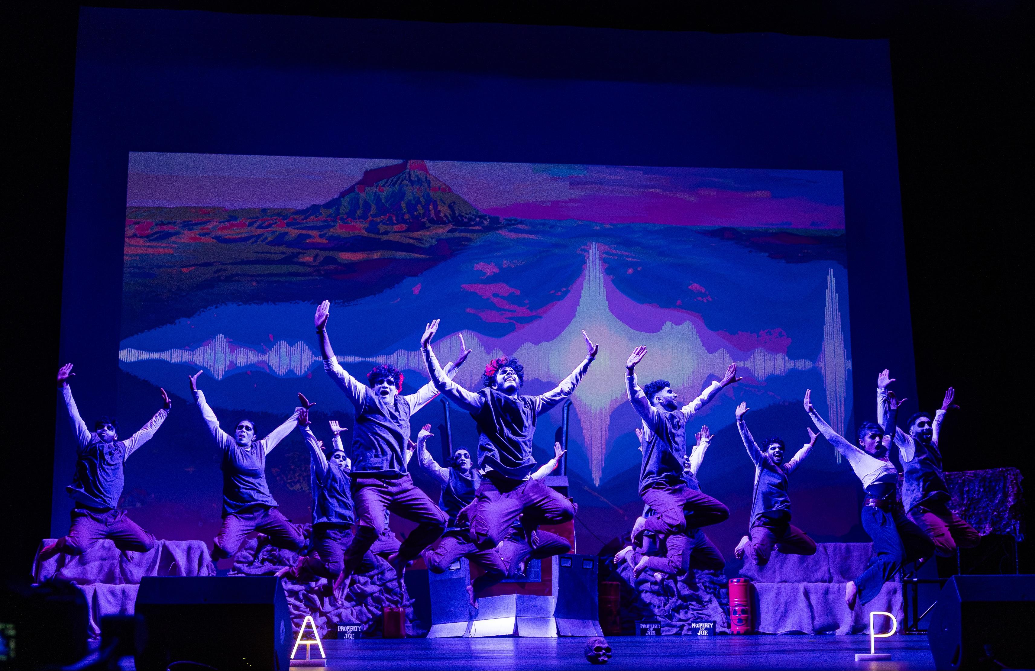 Stage Background Visuals Hero